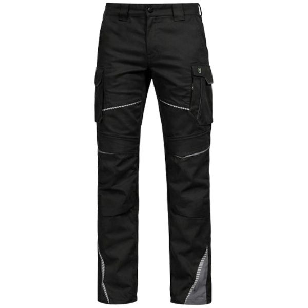 Работен дълъг панталон FLEXH черен Работен дълъг панталон FLEXH черен