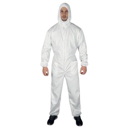 EASY COVER WHITE Гащеризон с качулка EASY COVER WHITE Гащеризон с качулка