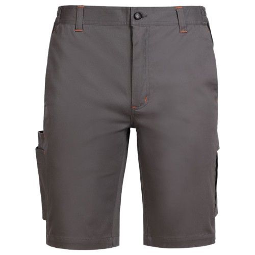 Работен къс панталон MELBOURNE STRETCH сив/черен Работен къс панталон MELBOURNE STRETCH сив/черен