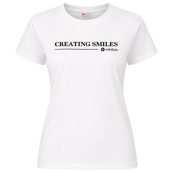 Дамска работна тениска Creating Smiles Дамска работна тениска Creating Smiles