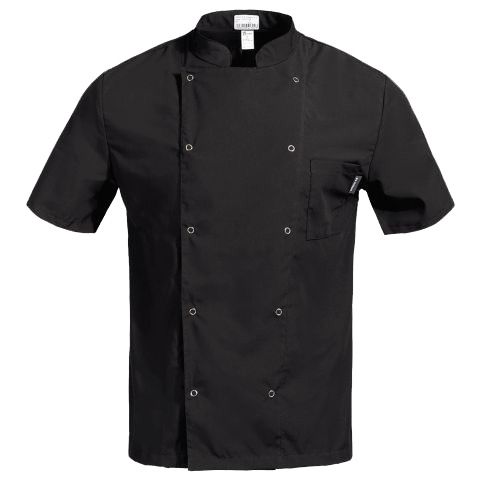 NAPOLI 2.0 Black Туника за готвачи с къс ръкав NAPOLI 2.0 Black Туника за готвачи с къс ръкав