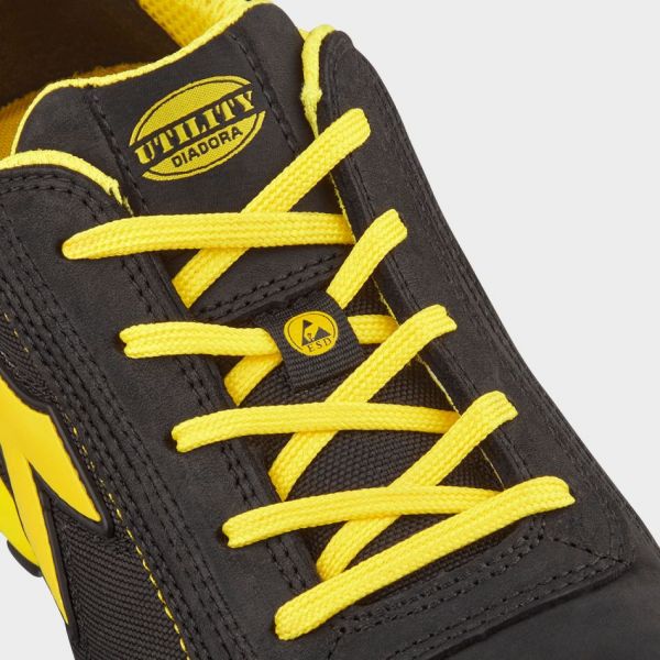 Работни обувки DIADORA GLOVE HYPER LOW S3S FO HRO SR ESD черни Работни обувки DIADORA GLOVE HYPER LOW S3S FO HRO SR ESD черни