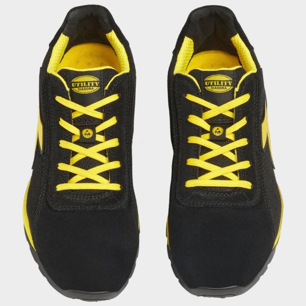 Работни обувки DIADORA GLOVE HYPER LOW S3S FO HRO SR ESD черни Работни обувки DIADORA GLOVE HYPER LOW S3S FO HRO SR ESD черни