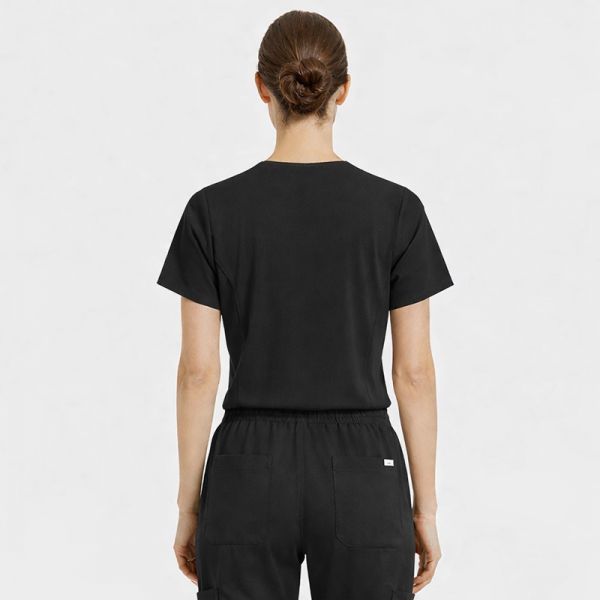 Медицинска туника TP3002 черна Медицинска туника TP3002 черна