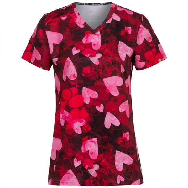 Медицински комплект Melina Cherry Blossoms и панталон Barisa розов Медицински комплект Melina Cherry Blossoms и панталон Barisa розов