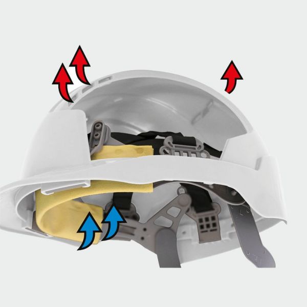 Защитна каска JSP EVOLite® WR Бял цвят Защитна каска JSP EVOLite® WR Бял цвят