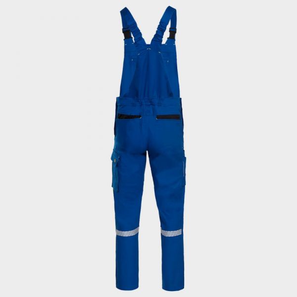 Работен полугащеризон MELBOURNE STRETCH кралско син/черен Работен полугащеризон MELBOURNE STRETCH кралско син/черен