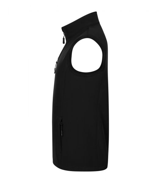 Работен мъжки софтшелен елек Trail568 черен Работен мъжки софтшелен елек Trail568 черен