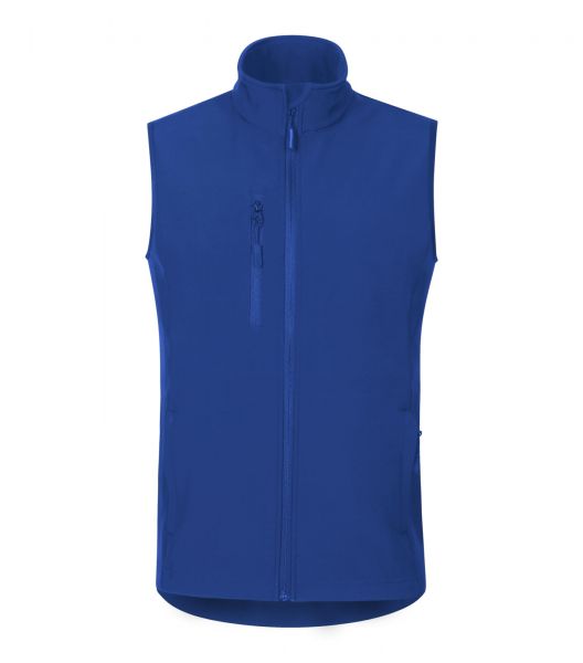 Работен мъжки софтшелен елек Trail568 кралско син цвят Работен мъжки софтшелен елек Trail568 кралско син цвят