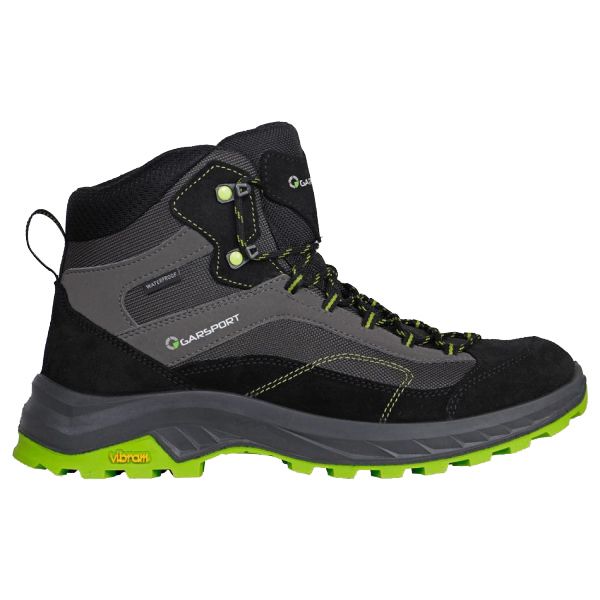Туристически обувки GARSPORT AVERAU MID BLACK/LIME Туристически обувки GARSPORT AVERAU MID BLACK/LIME