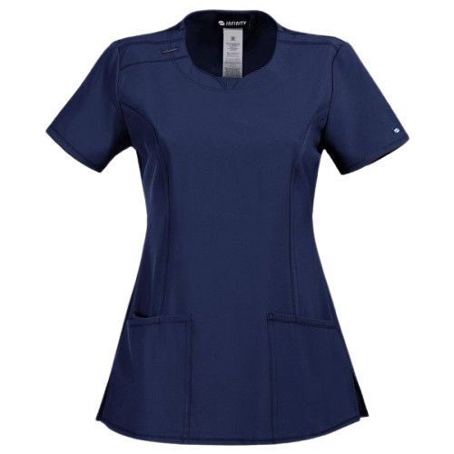 Медицински комплект от 3 части INFINITY суитшърт 2391A, туника CKE2624A и панталон CKE1124A цвят тъмно син Медицински комплект от 3 части INFINITY суитшърт 2391A, туника CKE2624A и панталон CKE1124A цвят тъмно син