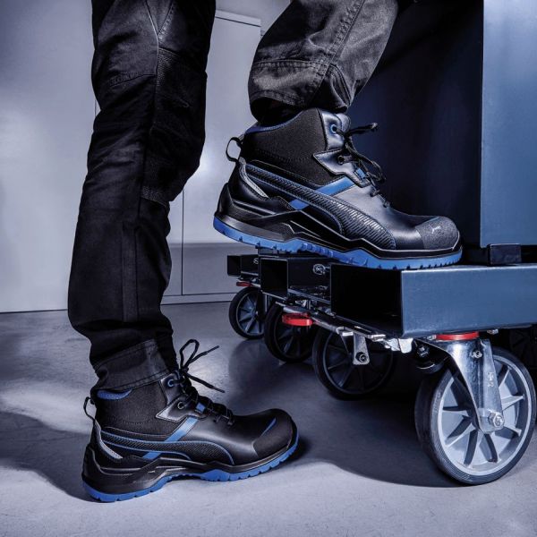 Работни обувки PUMA KRYPTON MID S3S ESD FO SR BLUE Работни обувки PUMA KRYPTON MID S3S ESD FO SR BLUE