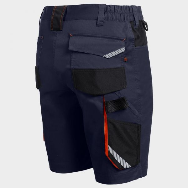 Работен къс панталон Kastor Stretch тъмно син/черен Работен къс панталон Kastor Stretch тъмно син/черен
