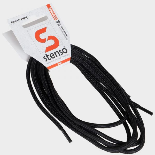 Връзки за обувки STENSO BLACK 140см Връзки за обувки STENSO BLACK 140см