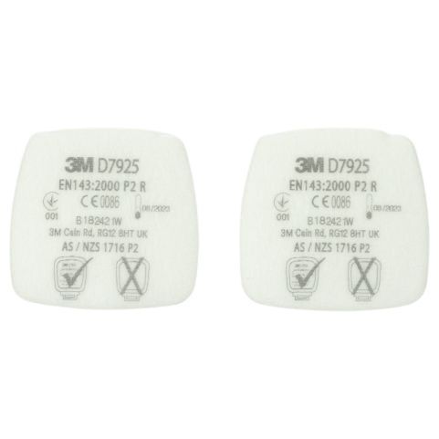 3M Secure Click D7925 P2 Прахов филтър 3M Secure Click D7925 P2 Прахов филтър