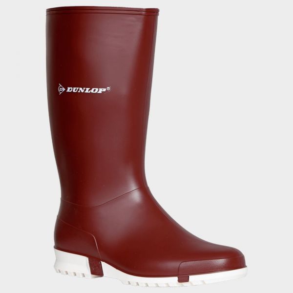 Дамски гумени ботуши Dunlop Sport BURGUNDY/WHITE Дамски гумени ботуши Dunlop Sport BURGUNDY/WHITE
