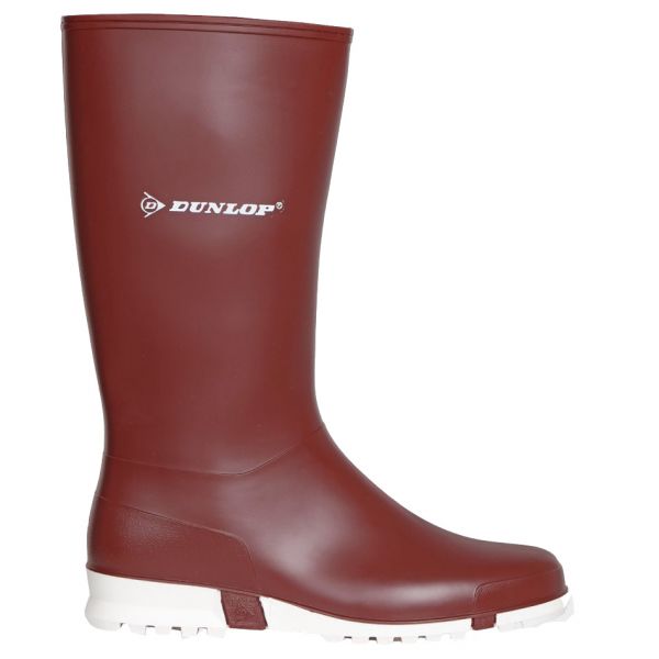 Дамски гумени ботуши Dunlop Sport BURGUNDY/WHITE Дамски гумени ботуши Dunlop Sport BURGUNDY/WHITE