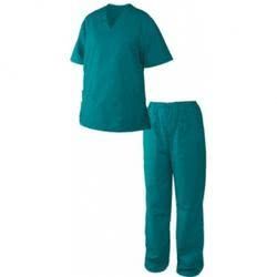 Медицински панталон тъмно зелен