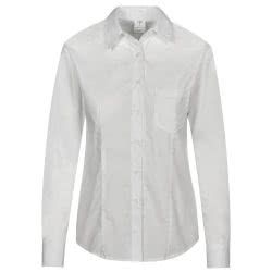 Дамска риза ALINEA бял с дълъг ръкав