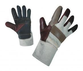 Работни ръкавици текстил с кожа FIREFINCH