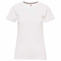 Дамска работна тениска PAYPER SUNSET бяла