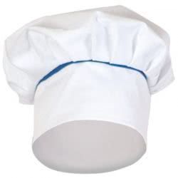 Шапка за готвач CAPPELLO бяло/синьо