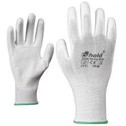 Работни ръкавици топени в полиуретан BUNTING white