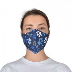 Текстилна защитна маска ALMA лапички