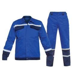 Работен комплект CHAR син с панталон