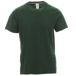 Мъжка работна тениска PAYPER SUNSET тъмно зелена