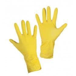 Домакински работни ръкавици LEMON жълти