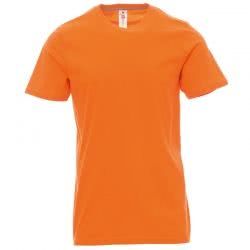 Мъжка работна тениска PAYPER SUNSET оранжева