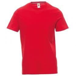 Работна тениска PAYPER SUNSET червена