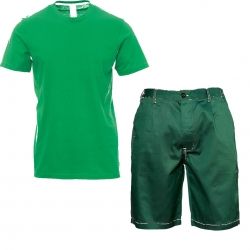 Работен комплект  PRIMO със тр.зелена тениска