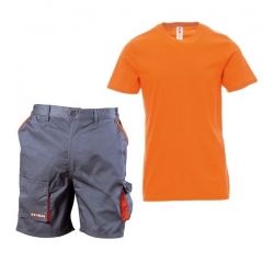Работен комплект DESMAN с оранжева тениска