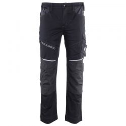 Работен панталон REVOLT 4STRETCH BLACK/GREY