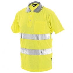 Светлоотразителна работна тениска DOVER  жълта