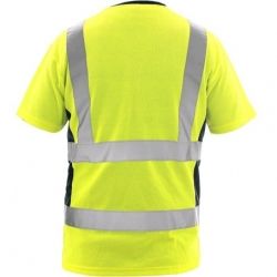 Светлоотразителна работна  тениска EXETER жълта