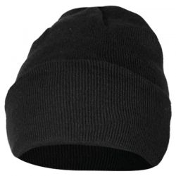 Плетена работна шапка BOND BLACK