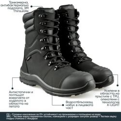 Работни обувки HUMMER Hi O2 | Черно