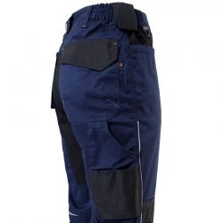 Работен панталон PRISMA SPANDEX NAVY BLUE/BLACK