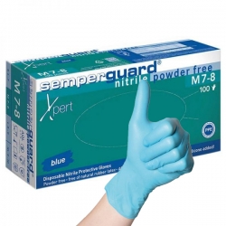 Еднократни ръкавици от нитрил SEMPERGUARD NITRIL XPERT - 100 бр.