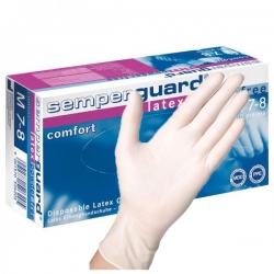 Еднократни ръкавици от латекс SEMPERGUARD LATEX IC
