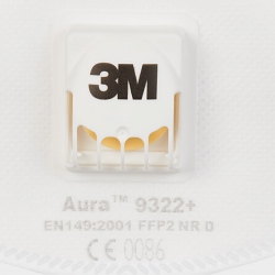 3M 9322+ Aura FFP2 Респиратор с клапа