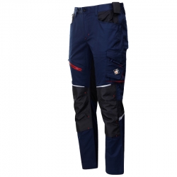 REVOLT 4STRETCH NAVY BLUE/BLACK Работен панталон