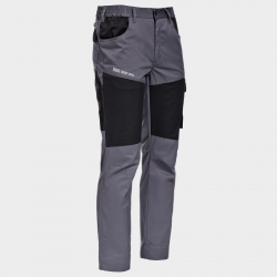 Работен панталон EOS STRETCH LIGHT GREY/DARK GREY