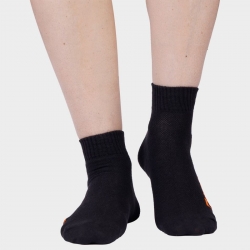 Чорапи STENSO SUMMER черно/оранжево