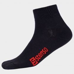 Чорапи STENSO SUMMER черно/червено