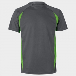 Двуцветна тениска VELILLA GREY/GREEN
