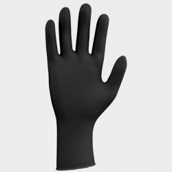 PPS NITRILE BLACK PF 5.5G Нитрилни ръкавици без пудра, черен, 100бр/кут.